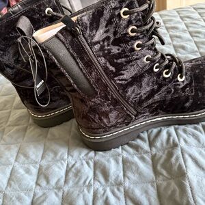 NWT Torrid Black Lace Up Combat Boots